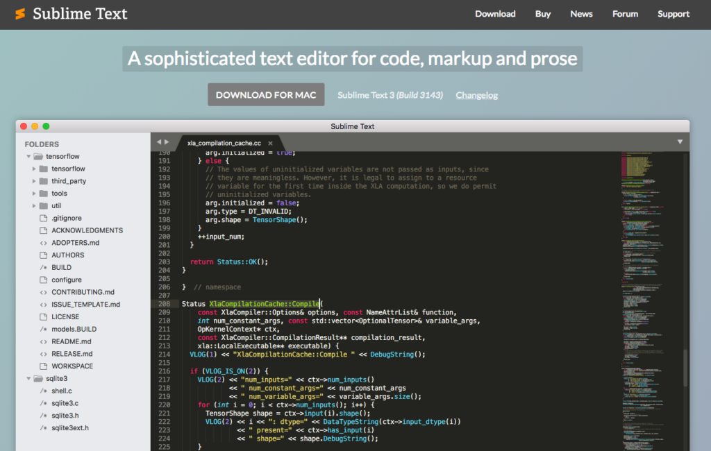sublimetext